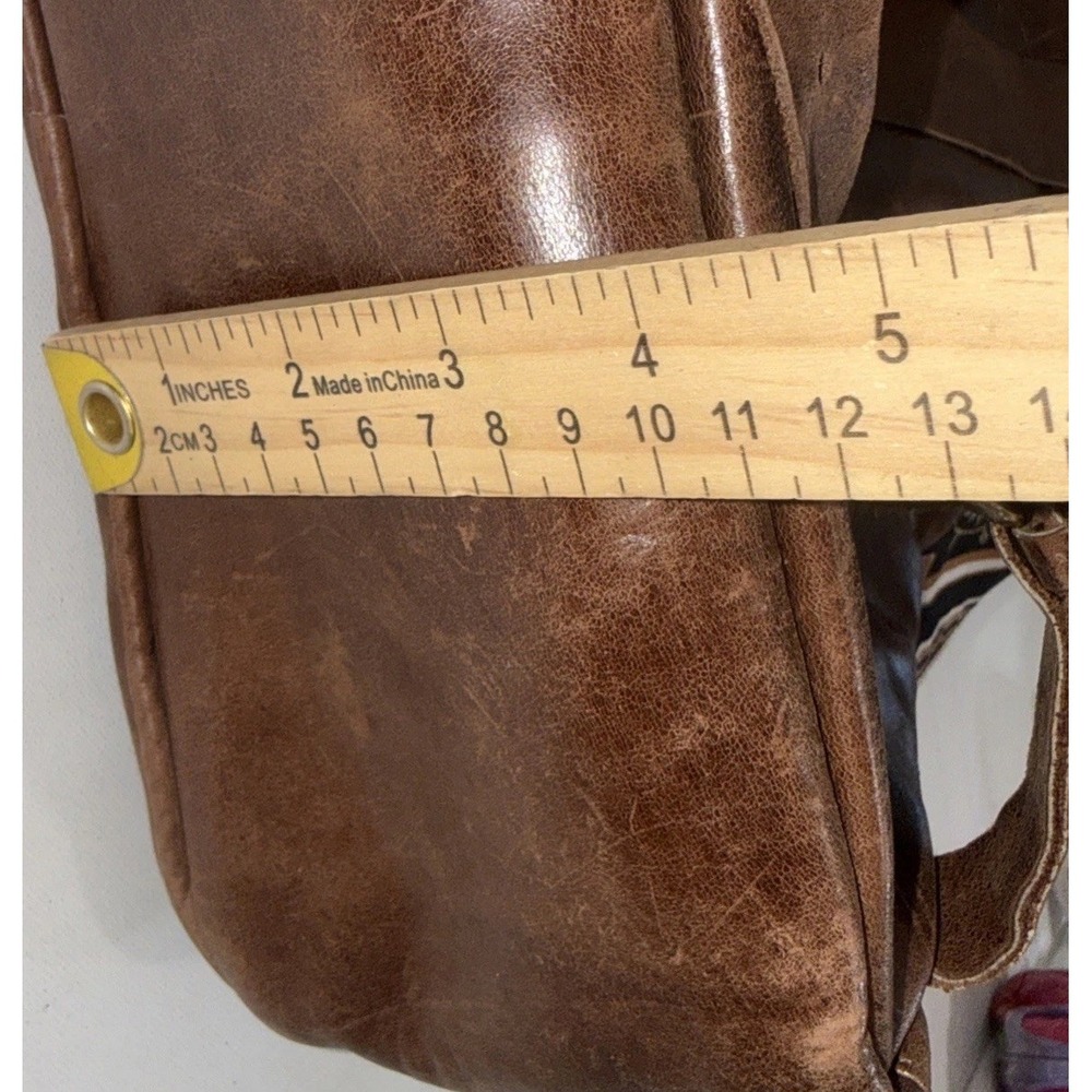 Aztec cowhide leather Backpack - image 7